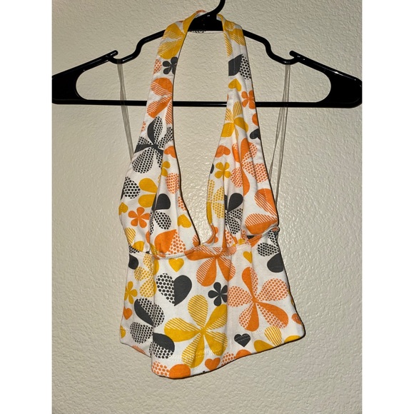 Floral Halter Top - Picture 2 of 5